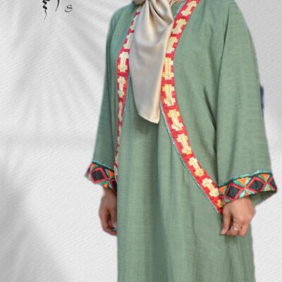 مانتو زنانه بهاره سبز