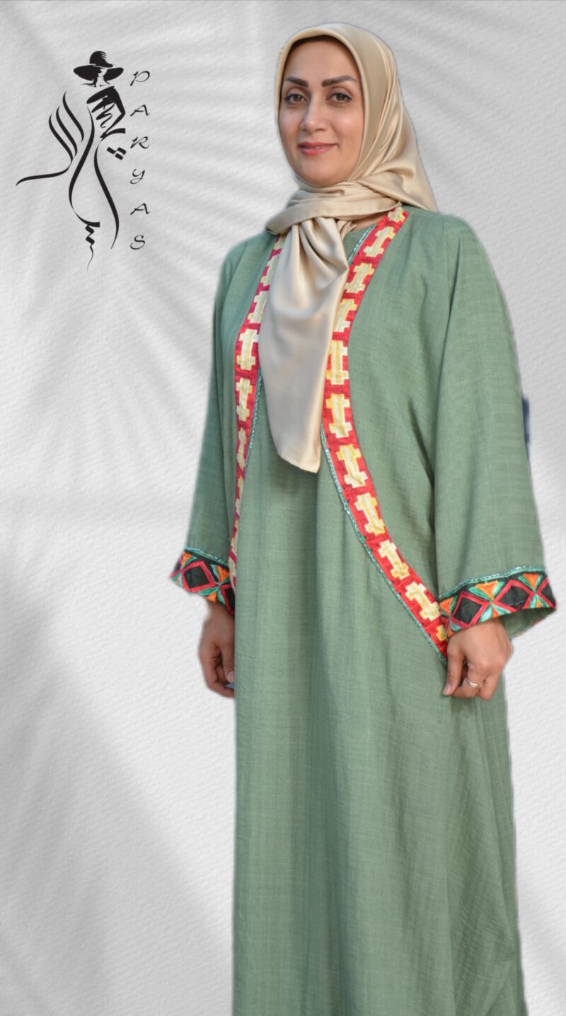 مانتو زنانه بهاره سبز