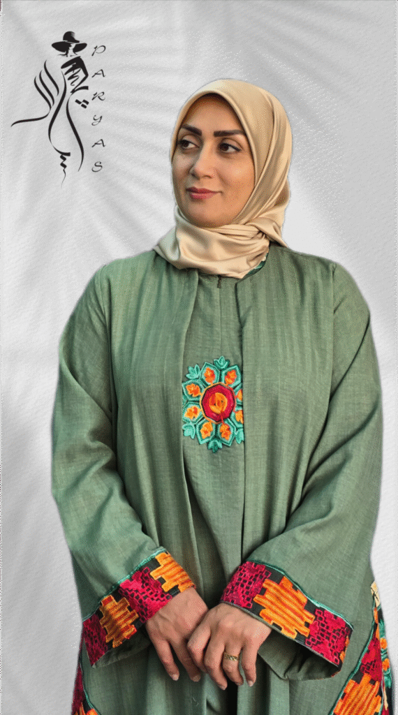مانتو شلوار سه تیکه شیک مدل سوسن | اوج زیبایی و اصالت در استایل شما