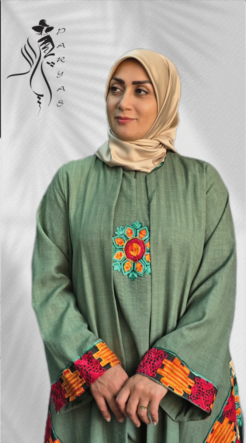 مانتو شلوار سه تیکه شیک مدل سوسن | اوج زیبایی و اصالت در استایل شما